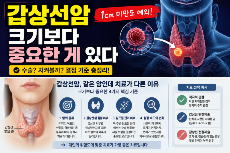 갑상선암은 무조건 빨리 수술해야 할까? 우리가 잘 몰랐던 갑상선암의 진짜 모습 4 갑상선암 썸네일