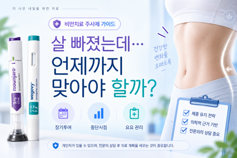 “마운자로 위고비 언제까지 맞아야 할까? 장기 투여? 중단? 총정리” 6 마운자로 위고비 언제까지 맞아야할까? 썸네일