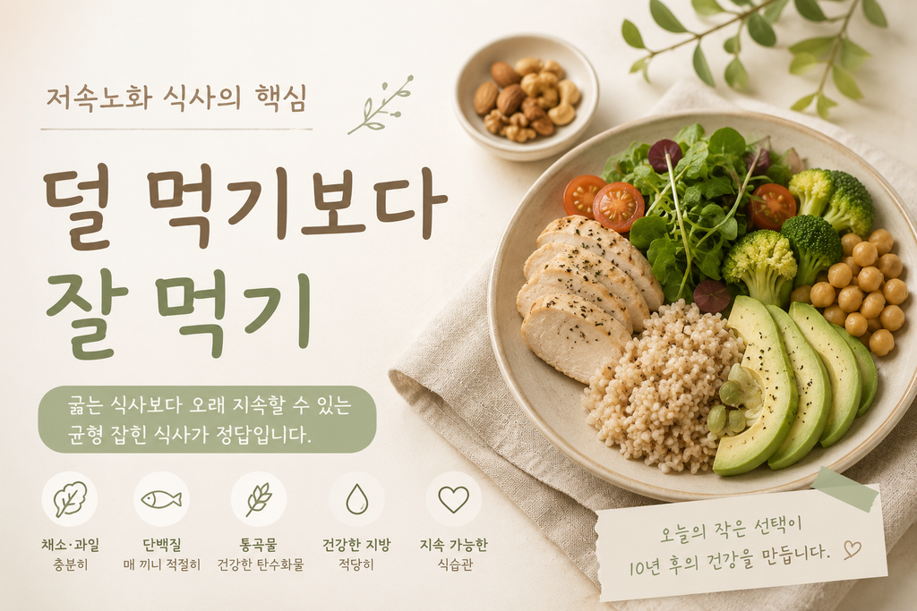 덜먹기보다